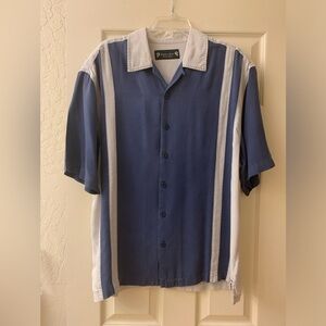 Jamaica Jaxx Silk Casual Button Front Men’s Shirt